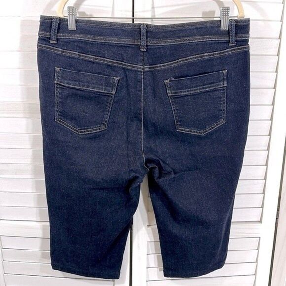 Talbots Sailor Capri Jeans Size 16P Denim - Picture 7 of 12